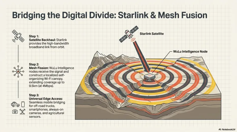Starlink and Mesh Fusion diagram